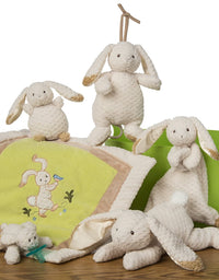 Mary Meyer Lovey Soft Toy, 13-Inches, Oatmeal Bunny
