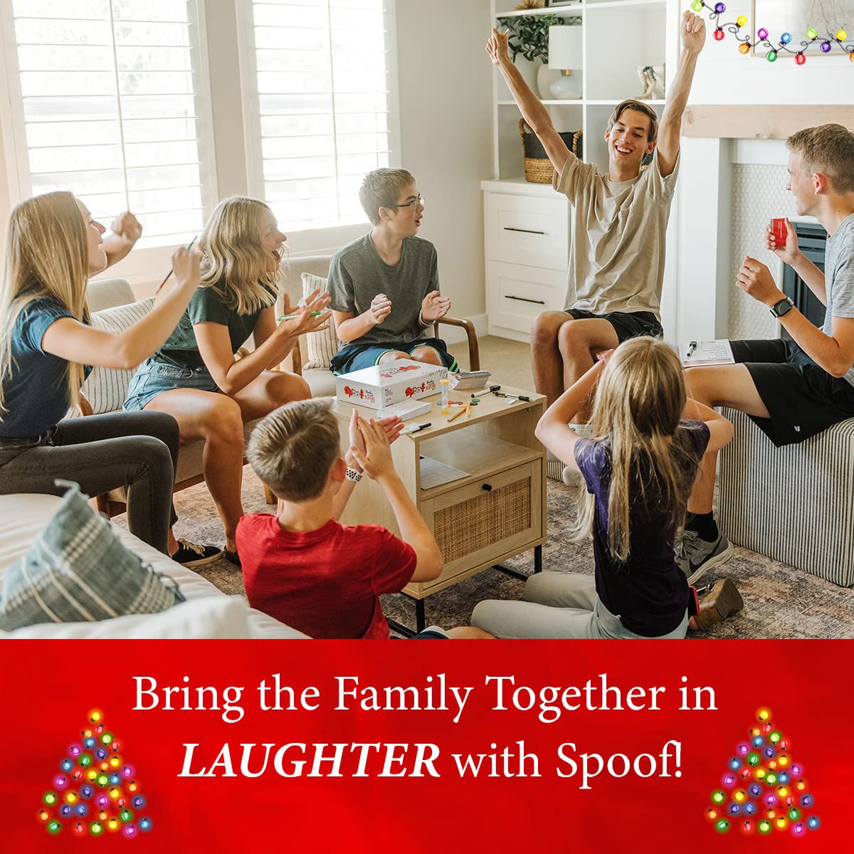 Spoof - The New Popular Hilarious Family Party Bluffing Board Game | for Adults & Teens, Kids Ages 8-12 and Up | Fun Games for Game Night | Great Gift Idea