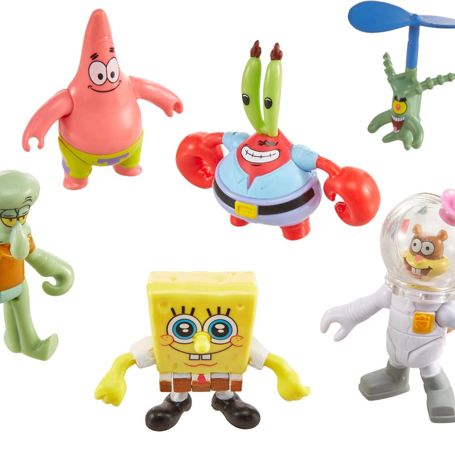 Fisher-Price Imaginext Spongebob Figure 6 Pack [Amazon Exclusive]