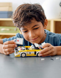 LEGO Speed Champions 1985 Audi Sport Quattro S1 76897 Toy Cars for Kids Building Kit Featuring Driver Minifigure (250 Pieces)
