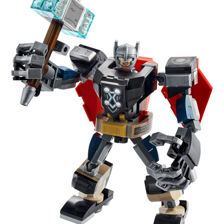 LEGO Marvel Avengers Classic Thor Mech Armor 76169 Cool Thor Hammer Playset; Superhero Building Toy for Kids, New 2020 (139 Pieces)