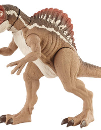 Jurassic World Extreme Chompin' Spinosaurus Dinosaur Action Figure, Huge Bite, Authentic Decoration, Movable Joints, Ages 4 Years Old & Up
