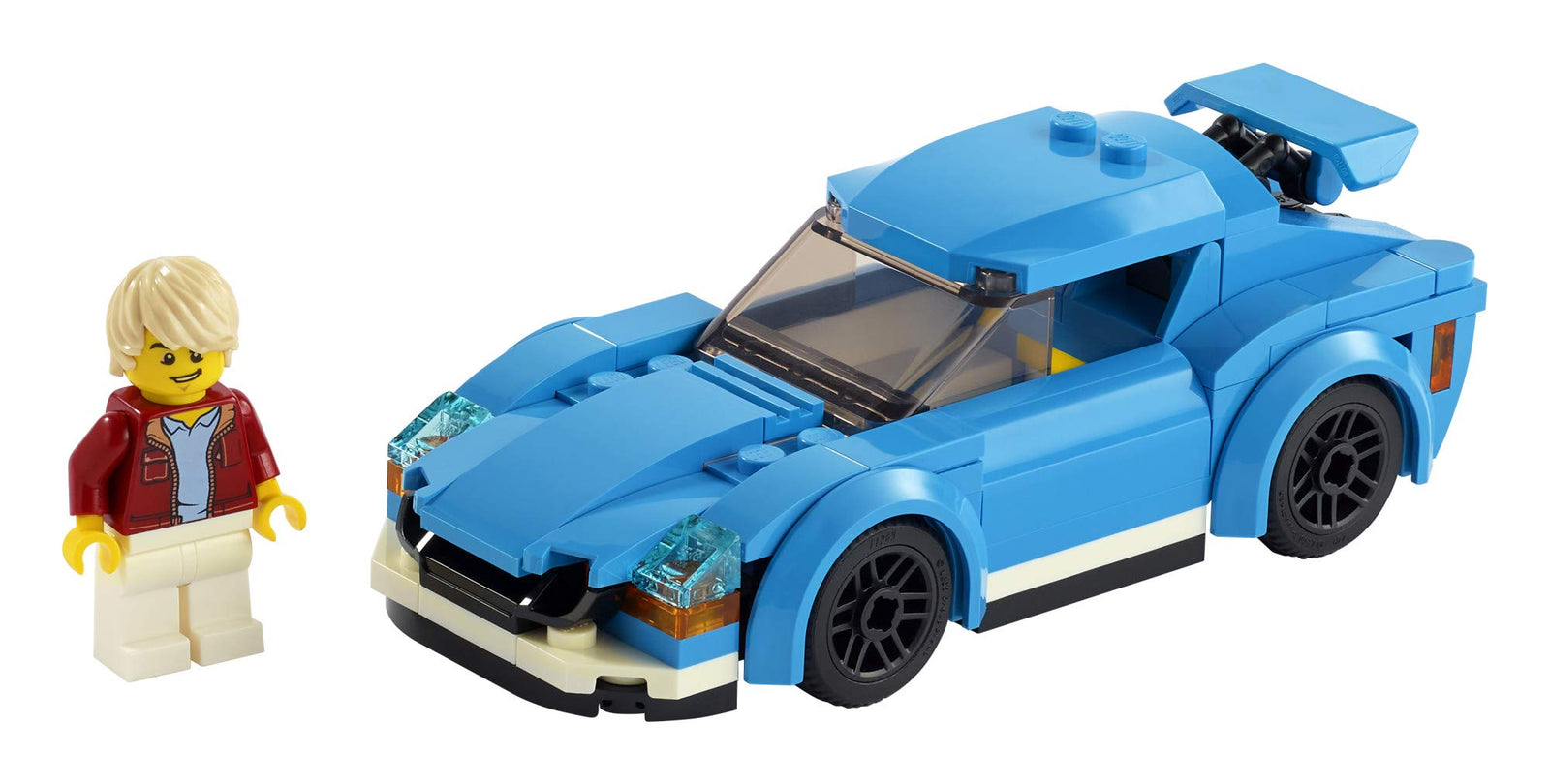 LEGO City Sports Car 60285 Building Kit; Playset for Kids, New 2021 (89 Pieces)