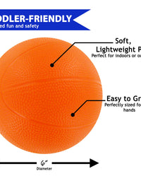 Toddler & Little Kids Replacement Basketball - for Little Tikes EasyScore Basketball Hoop - 2 Pack
