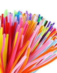 Caydo 324 Pieces Pipe Cleaners 27 Colors Chenille Stems for DIY Art Creative Crafts Decorations (6 mm x 12 Inch)
