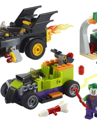 LEGO DC Batman: Batman vs. The Joker: Batmobile Chase 76180 Collectible Building Toy; Includes Batman, Batgirl and The Joker Minifigures Plus Buildable Batmobile and Hot Rod, New 2021 (136 Pieces)
