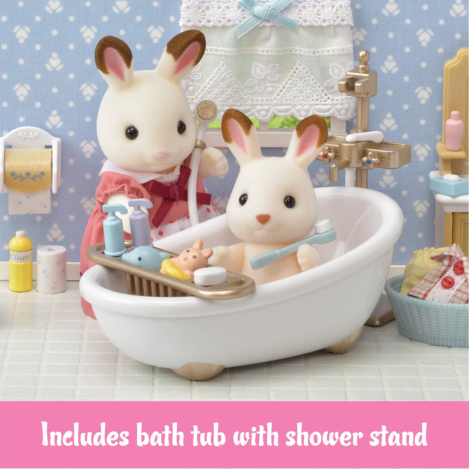 Calico Critters Country Bathroom Set