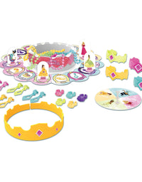 Hasbro Gaming Pretty Pretty Princess: Disney Princess Edition Board Game Featuring Disney Princesses, Jewelry Dress-Up Game for Kids Ages 5 and Up
