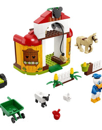 LEGO Disney Mickey and Friends Mickey Mouse & Donald Duck’s Farm 10775 Building Kit; A Creative Play Set for Kids; New 2021 (118 Pieces)
