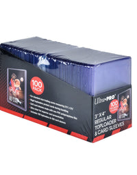 Toploaders and Clear Sleeves for Collectible Trading Cards (100 ct.)
