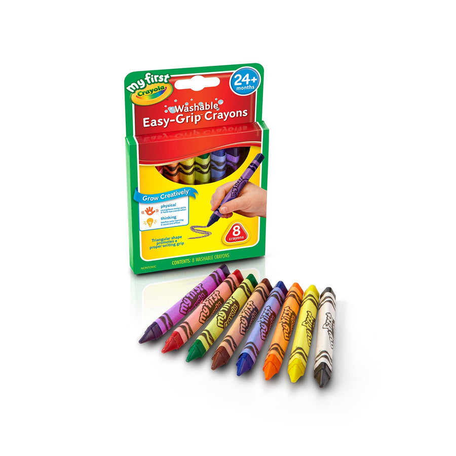 Crayola My First Crayola Triangular Crayons 8ct