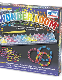 Wonder Loom: the Ultimate Loom for Making Rubber Band Bracelets
