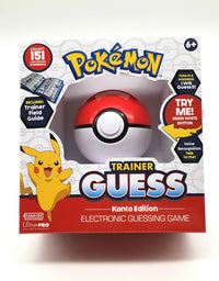 Pokemon Trainer Guess Legacy's Edition Toy, I Will Guess It! Electronic Voice Recognition Guessing Brain Game Pokemon Go Digital Travel Board Games Toys
