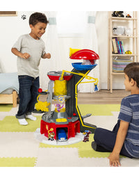 Paw Patrol, Mighty Lookout Tower with 4 Exclusive Bonus Action Figures, Toy Car, Lights and Sounds (Amazon Exclusive), Kids Toys for Ages 3 and up
