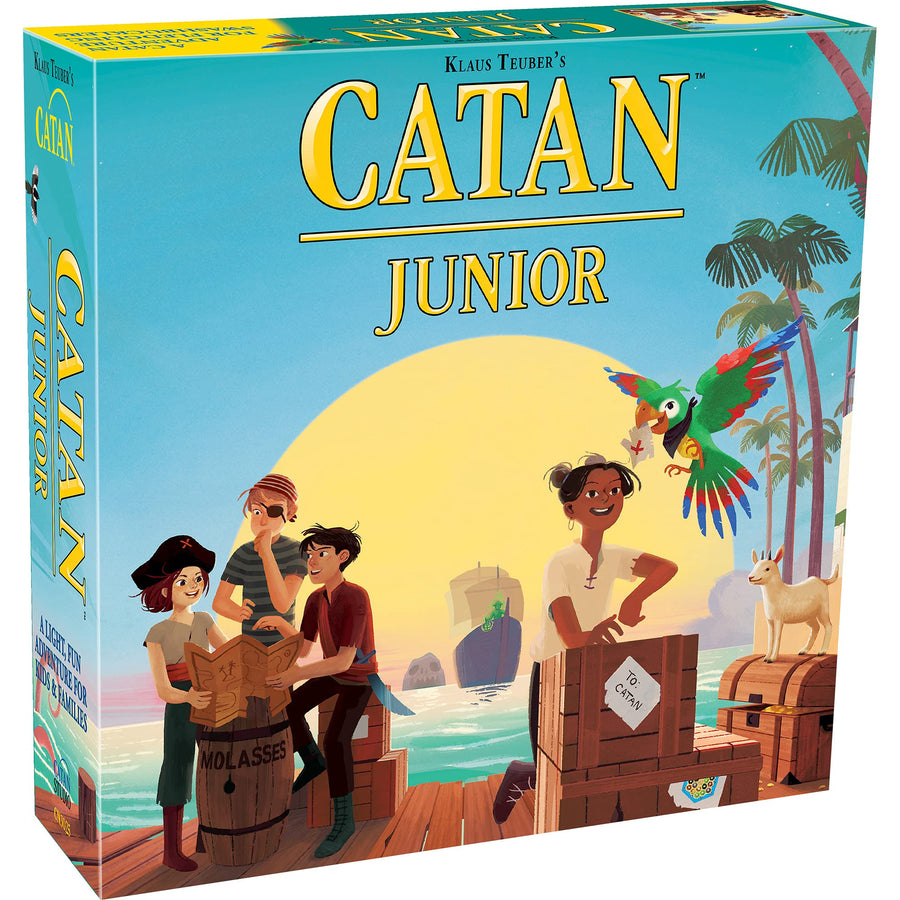 CATAN Junior Board Game | Board Game for Kids | Strategy Game for Kids | Family Board Game | Adventure Game for Kids | Ages 6+ | For 2 to 4 players | Average Playtime 30 minutes | Made by Catan Studio