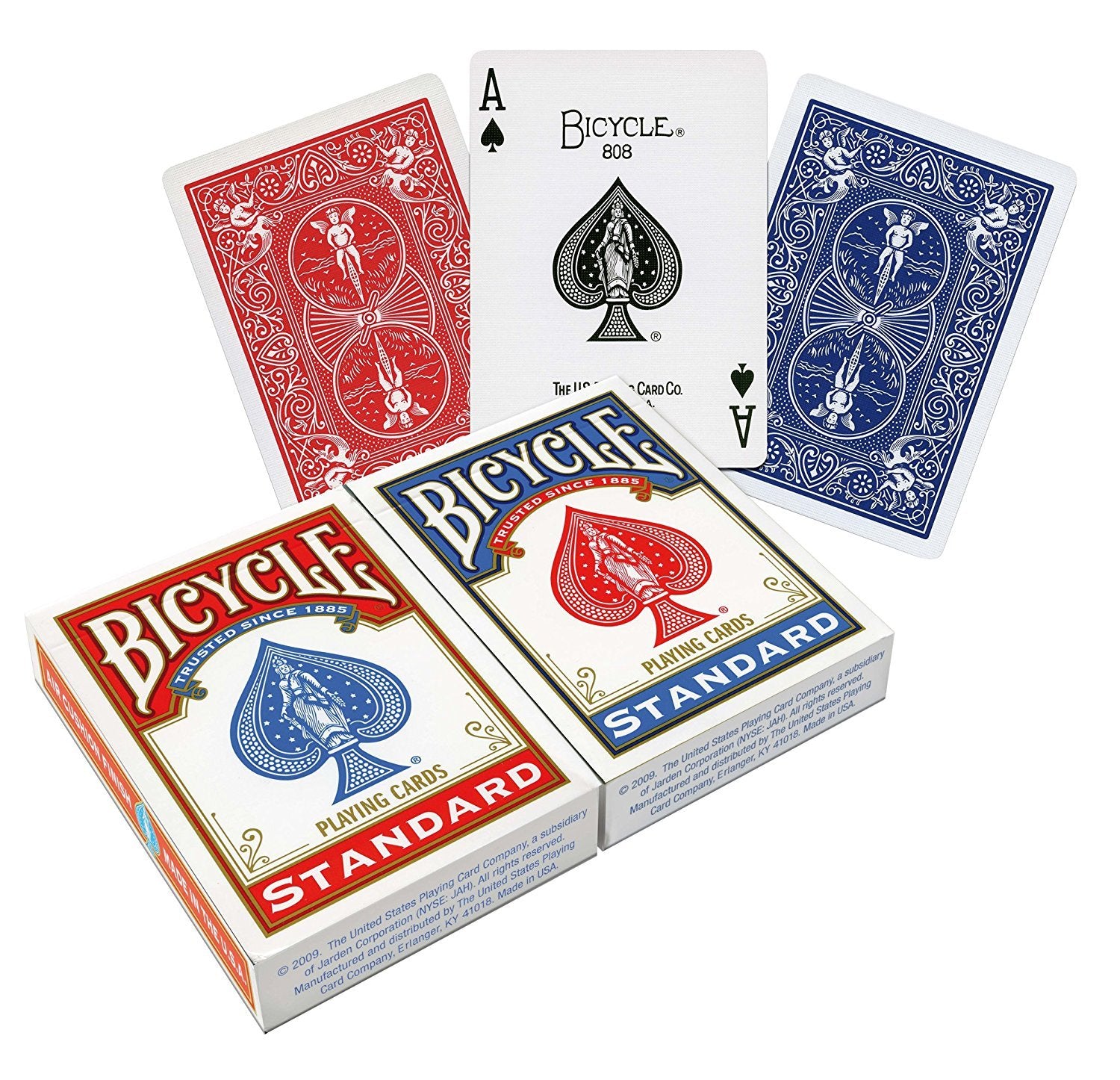 Bicycle Standard Face Playing Cards, 2 Piece