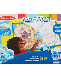 Melissa & Doug Blue's Clues & You! Water Wow! Activity Mat (20 Inches x 30 Inches) with Reusable Water Reveal Surface
