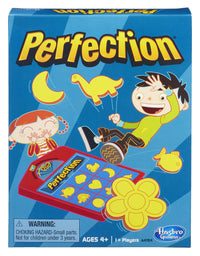 Perfection Game Popping Shapes and Pieces Game for Kids Ages 4 and Up
