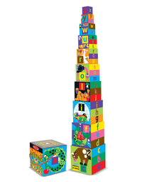 Melissa & Doug Deluxe 10-Piece Alphabet Nesting and Stacking Blocks
