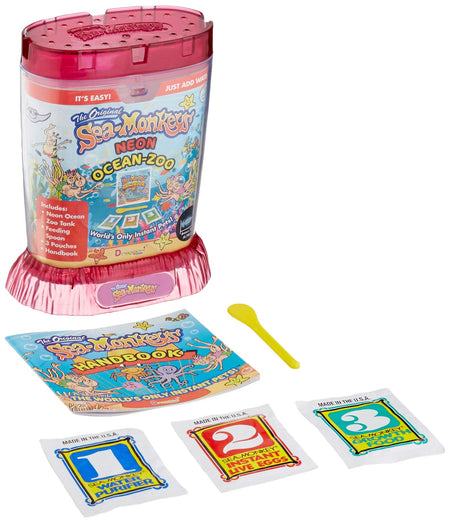 Sea Monkey's Ocean Zoo 6Piece Neon