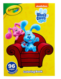 Crayola Blues Clues Coloring Book with Stickers, Gift for Kids, 96 Pages, Ages 3, 4, 5, 6
