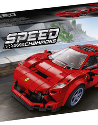 LEGO Speed Champions 76895 Ferrari F8 Tributo Toy Cars for Kids, Building Kit Featuring Minifigure (275 Pieces)
