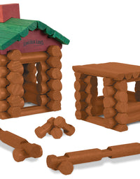 Lincoln Logs –100th Anniversary Tin-111 Pieces-Real Wood Logs-Ages 3+ - Best Retro Building Gift Set for Boys/Girls - Creative Construction Engineering – Top Blocks Game Kit - Preschool Education Toy, Brown (854)
