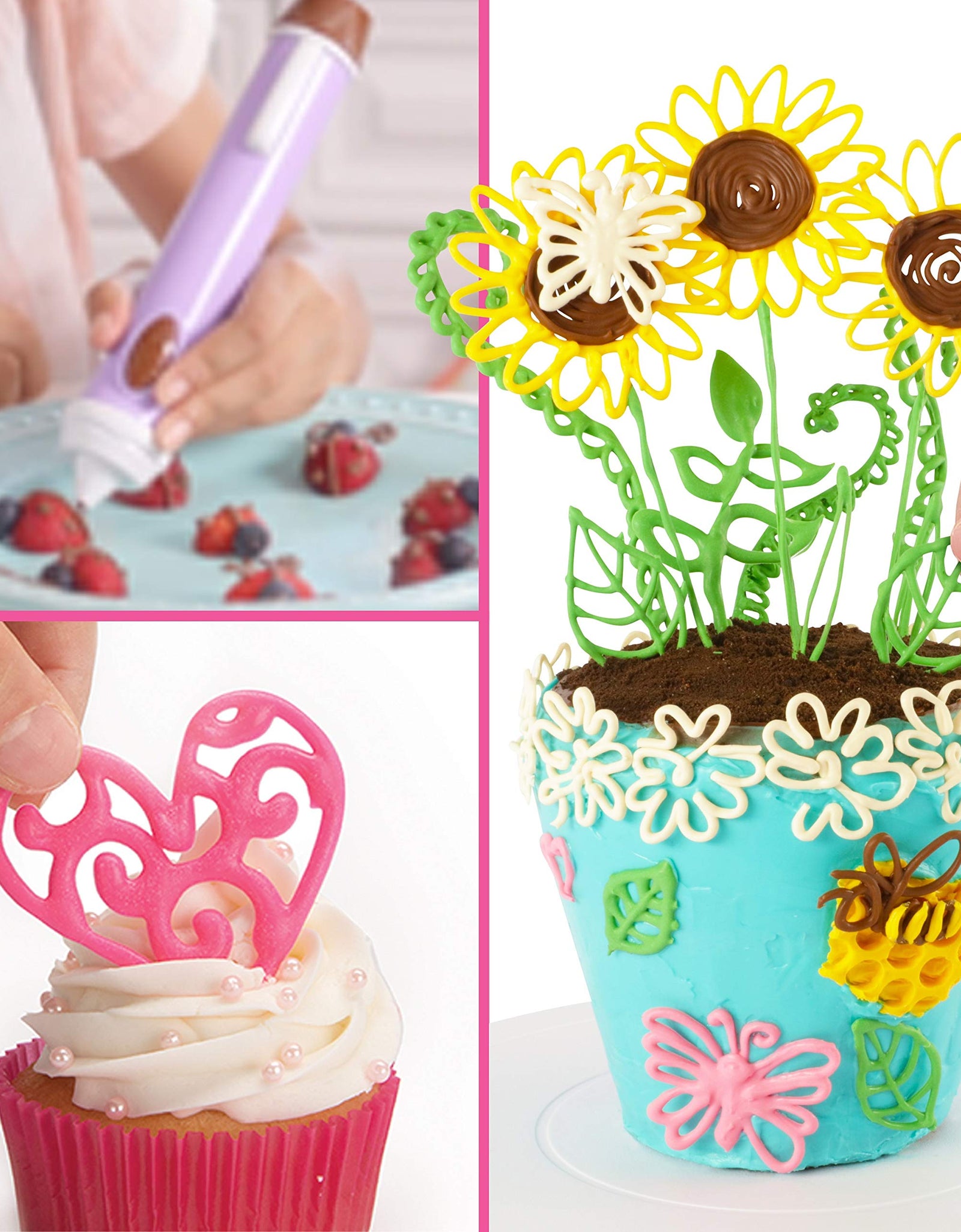Real Cooking Chocolate Pen — Draw in Chocolate and DIY Your Own Baking Creations!