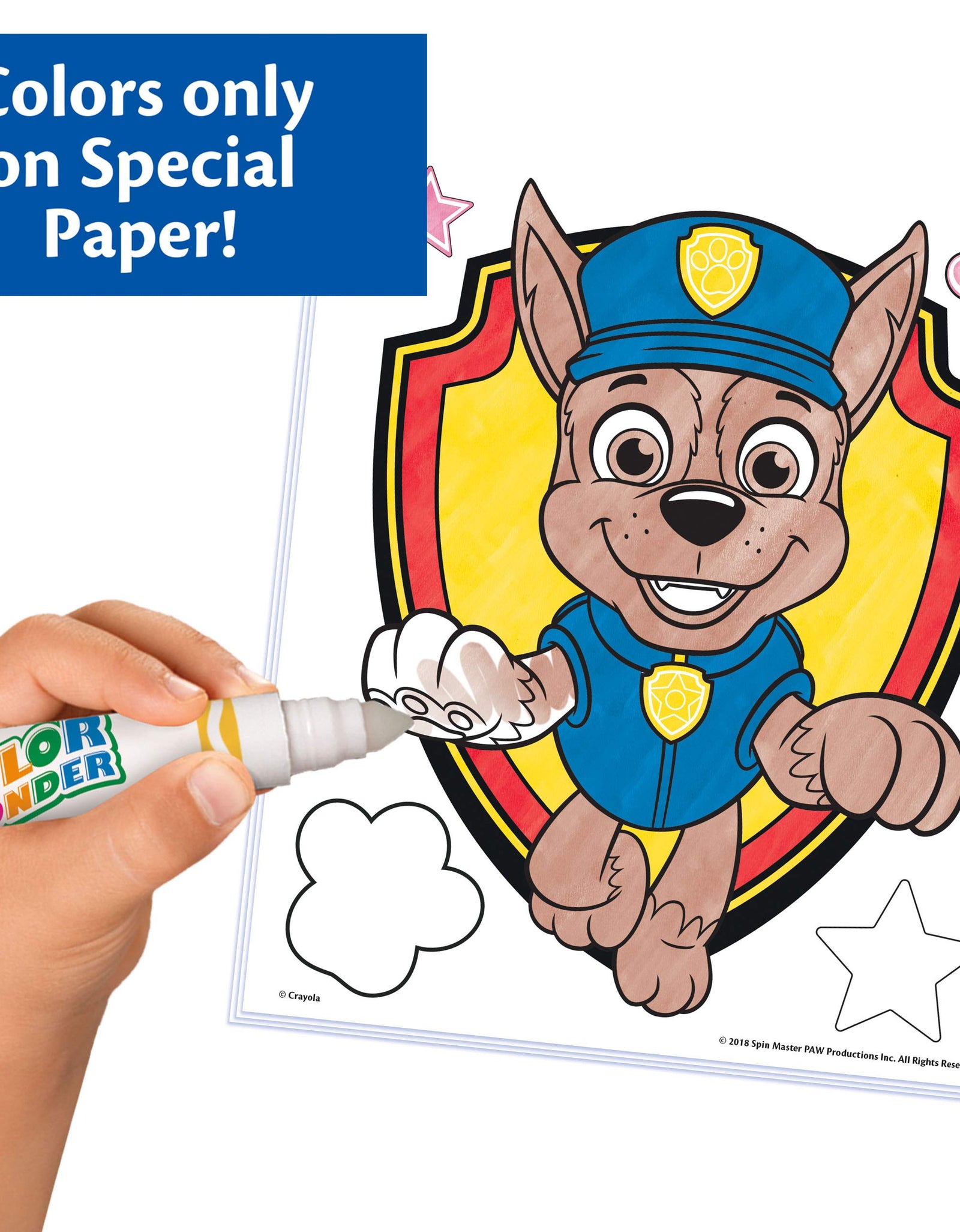 Crayola Paw Patrol Color Wonder, Mess Free Coloring Pages & Markers, Styles May Vary, Gift