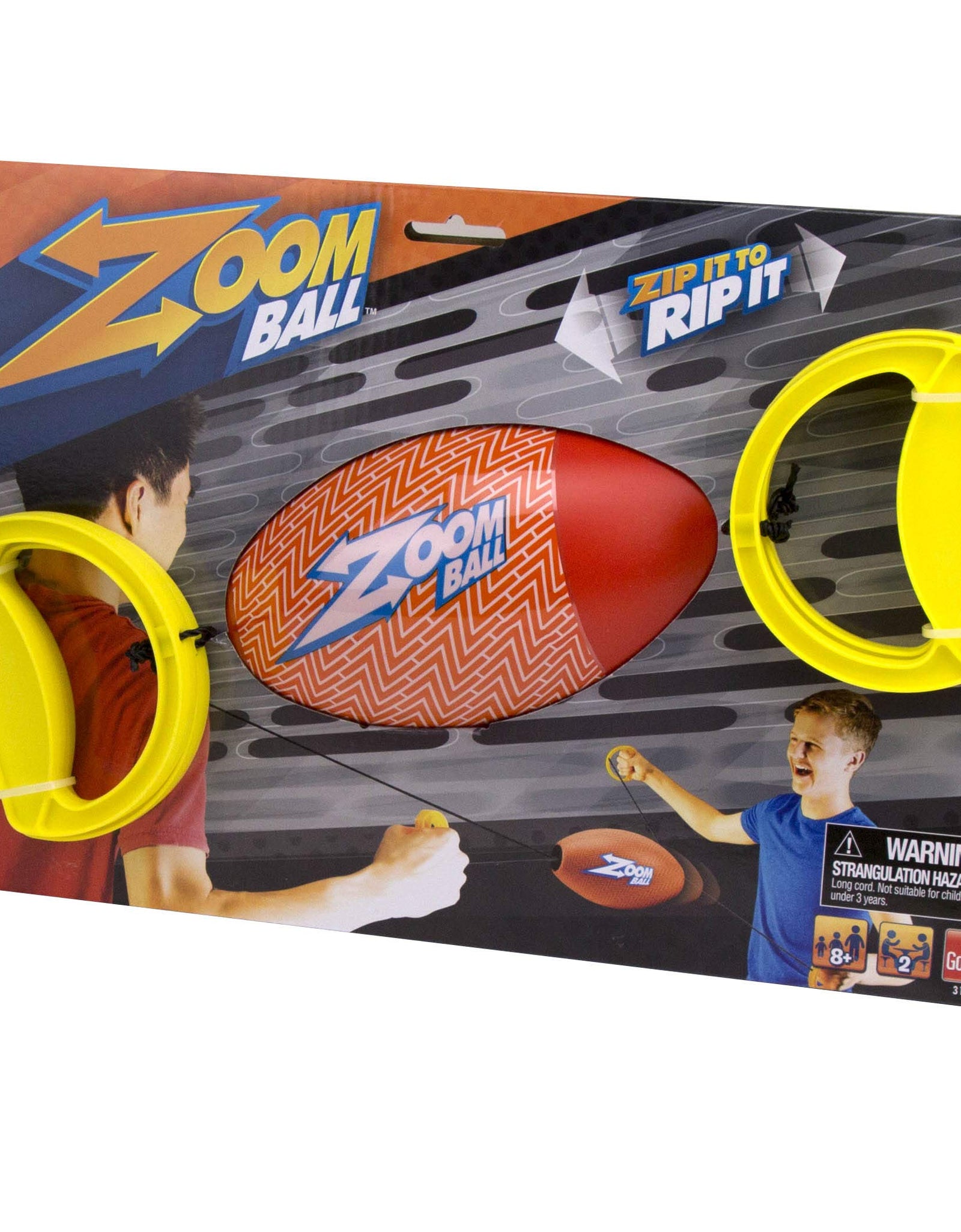 Zoom Ball - Zip-It to Rip-It - 2 Player Game by Goliath