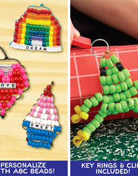 Made By Me Create Your Own Bead Pets by Horizon Group Usa, Includes Over 600 Pony Beads, 6 Key Rings, Storage Box & Much More
