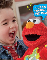 Sesame Street Rock and Rhyme Elmo Talking, Singing 14-Inch Plush Toy for Toddlers, Kids 18 Months & Up
