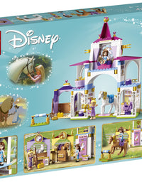 LEGO Disney Belle and Rapunzel’s Royal Stables 43195 Building Kit; Great for Inspiring Imaginative, Creative Play (239 Pieces)
