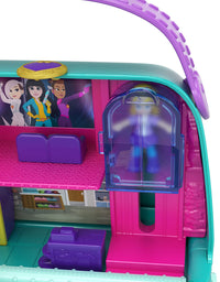 Polly Pocket Pocket World Mini Mall Escape Compact with Surprise Reveals, Micro Dolls & Accessories [Amazon Exclusive]
