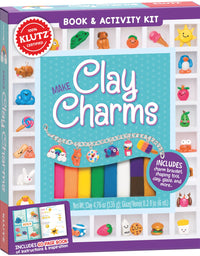 Make Clay Charms (Klutz Craft Kit) 8" Length x 1.19" Width x 9" Height
