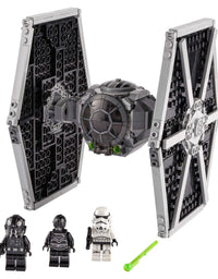 LEGO Star Wars Imperial TIE Fighter 75300 Building Kit; Awesome Construction Toy for Creative Kids, New 2021 (432 Pieces)
