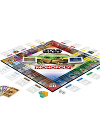Monopoly: Star Wars The Child Edition Board Game for Families and Kids Ages 8 and Up, Featuring The Child, Who Fans Call Baby Yoda
