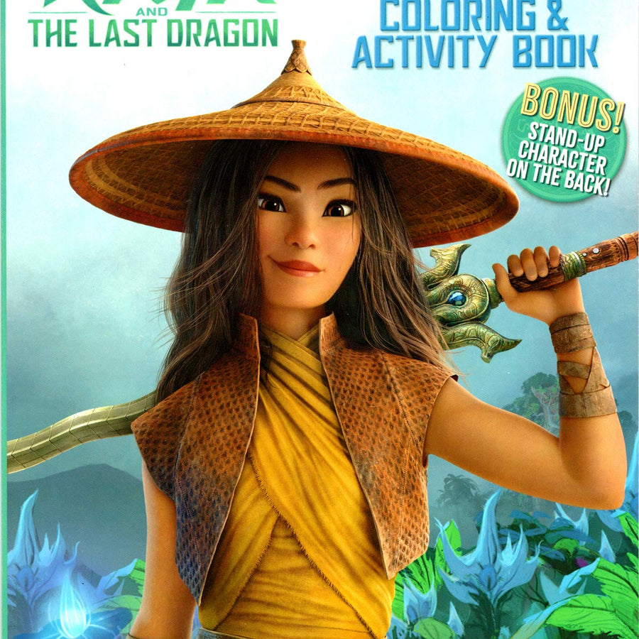 Disney Princess Coloring Book Set for Kids - Activities, Stickers and Games - Featuring Disney Princess, Frozen, Moana and Raya and The Last Dragon