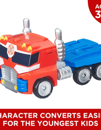 Playskool Heroes Transformers Rescue Bots Energize Optimus Prime Action Figure, Ages 3-7 (Amazon Exclusive)
