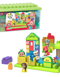 CoComelon Patch Academy, 53 Large Building Blocks Includes 6 Character Figures, by Just Play
