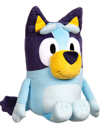 Bluey 18" Stuffed Animal - Playtime & Naptime Companion, Jumbo Size, Soft Deluxe Materials - Huggable Cuddles Best Friend (13010)
