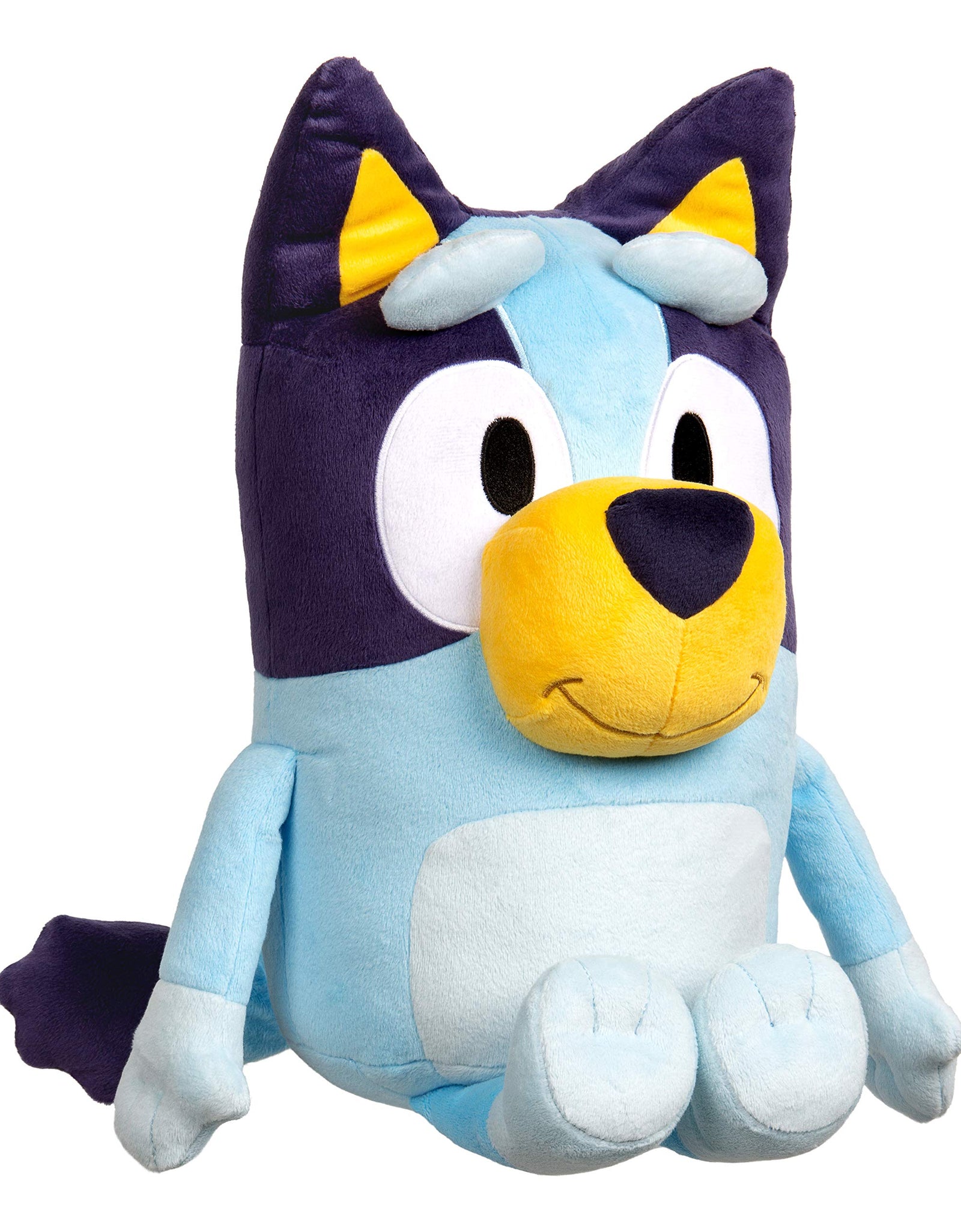 Bluey 18" Stuffed Animal - Playtime & Naptime Companion, Jumbo Size, Soft Deluxe Materials - Huggable Cuddles Best Friend (13010)