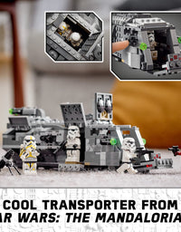 LEGO Star Wars: The Mandalorian Imperial Armored Marauder 75311 Awesome Toy Building Kit for Kids with Greef Karga and Stormtroopers; New 2021 (478 Pieces)
