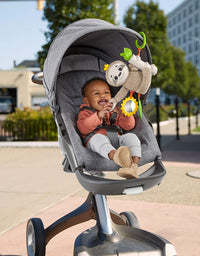 Fisher-Price Slow Much Fun Stroller Sloth 0+ kids , Brown/Yellow/Green
