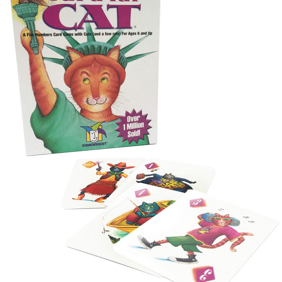 Gamewright Rat-A-Tat-Cat Multi-colored, 5"
