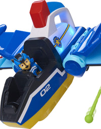 Paw Patrol, Jet to The Rescue Deluxe Transforming Spiral Rescue Jet with Lights and Sounds, Amazon Exclusive
