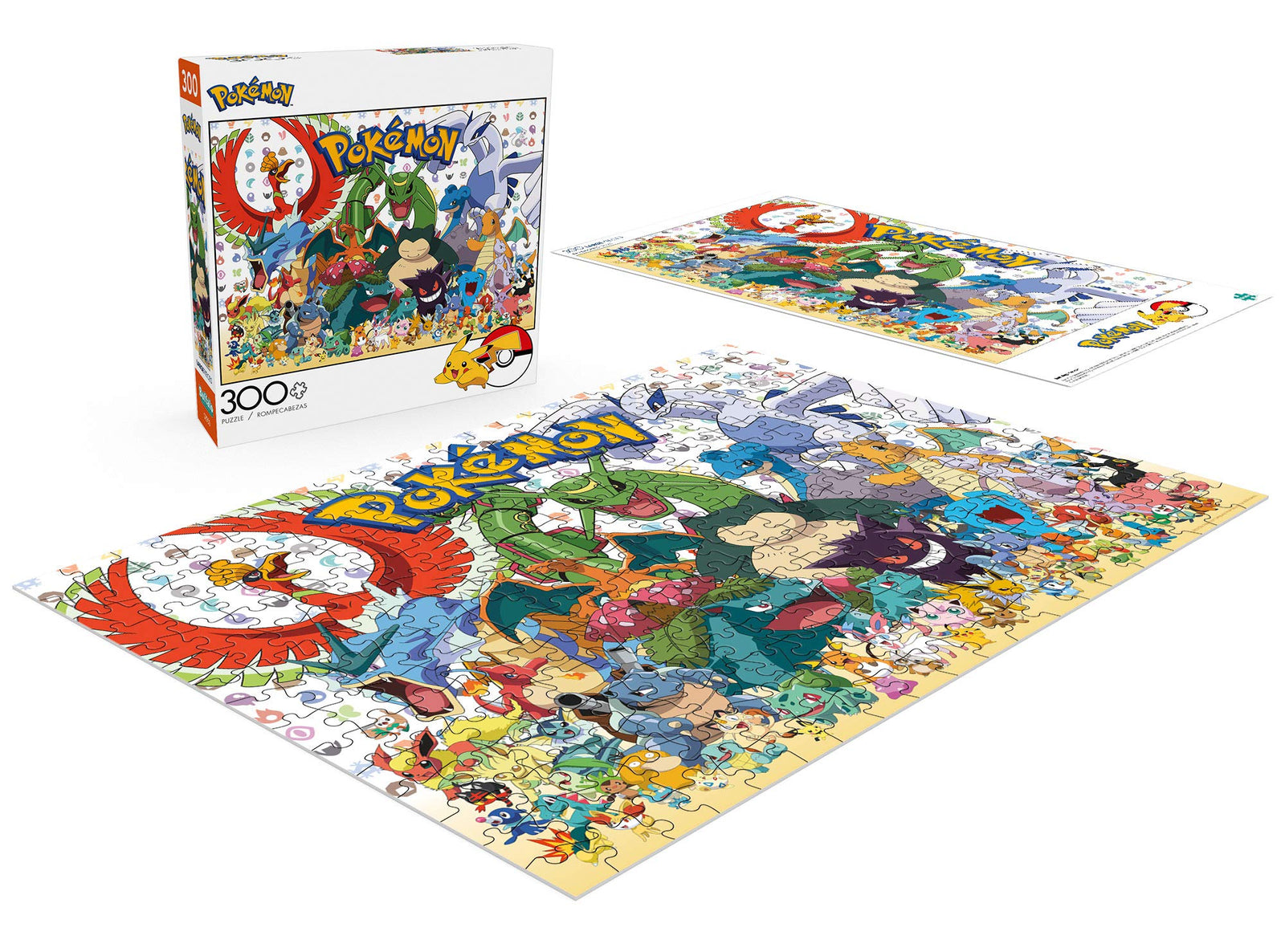 Buffalo Games - Pokémon - Fan Favorites - 300 Large Piece Jigsaw Puzzle Multicolor, 21.25"L X 15"W