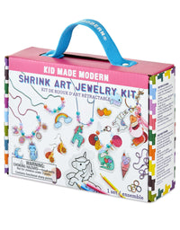 Jewelry Making Kit for Kids - Kid Made Modern Shrink Art Jewelry Kit - Jewelry Craft Kit for Kids
