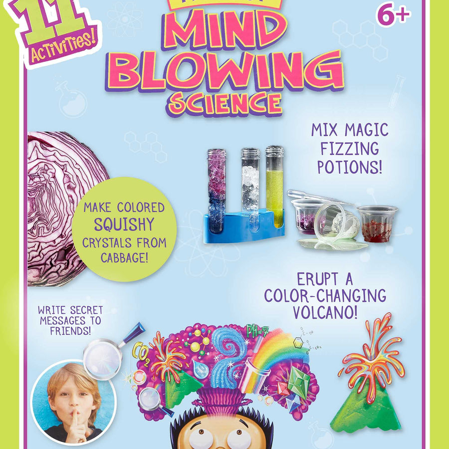 Scientific Explorer My First Mind Blowing Science Experiment Kit, 11 Mind Blowing Science Activities and Experiments (Ages 6+)