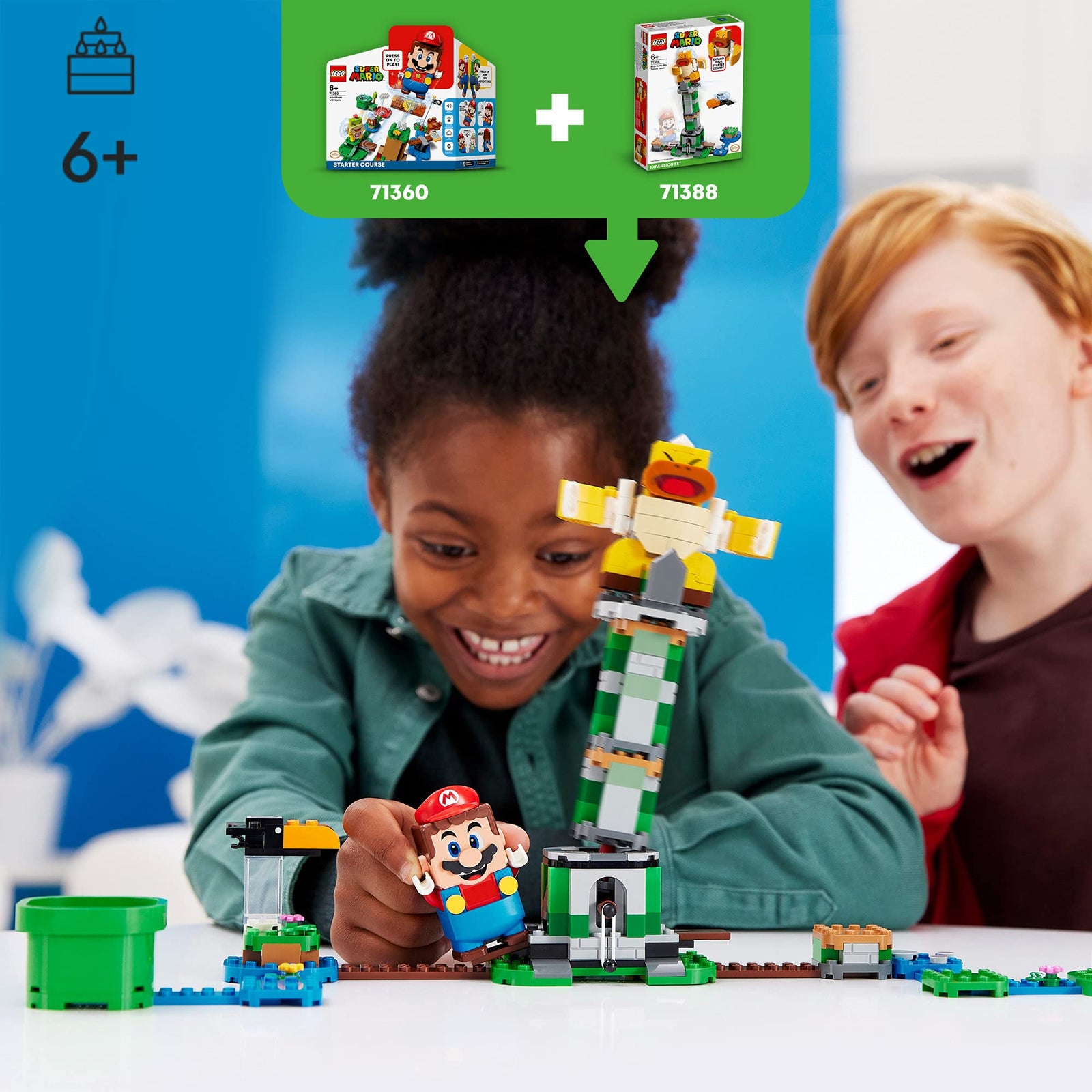 LEGO Super Mario Boss Sumo Bro Topple Tower Expansion Set 71388 Building Kit; Collectible Toy for Kids; New 2021 (231 Pieces)